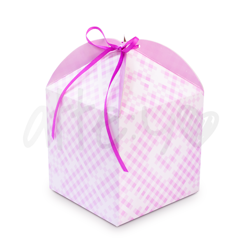 Caja multiusos de regalo Rosa (Paq. de 10 unidades)
