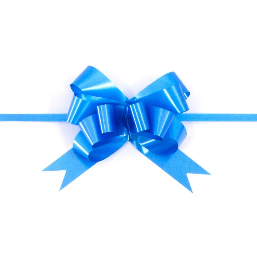 25 x Moños Azul Royal Hacefácil Liso Mediano Re Sellable – Mayoreo y ...